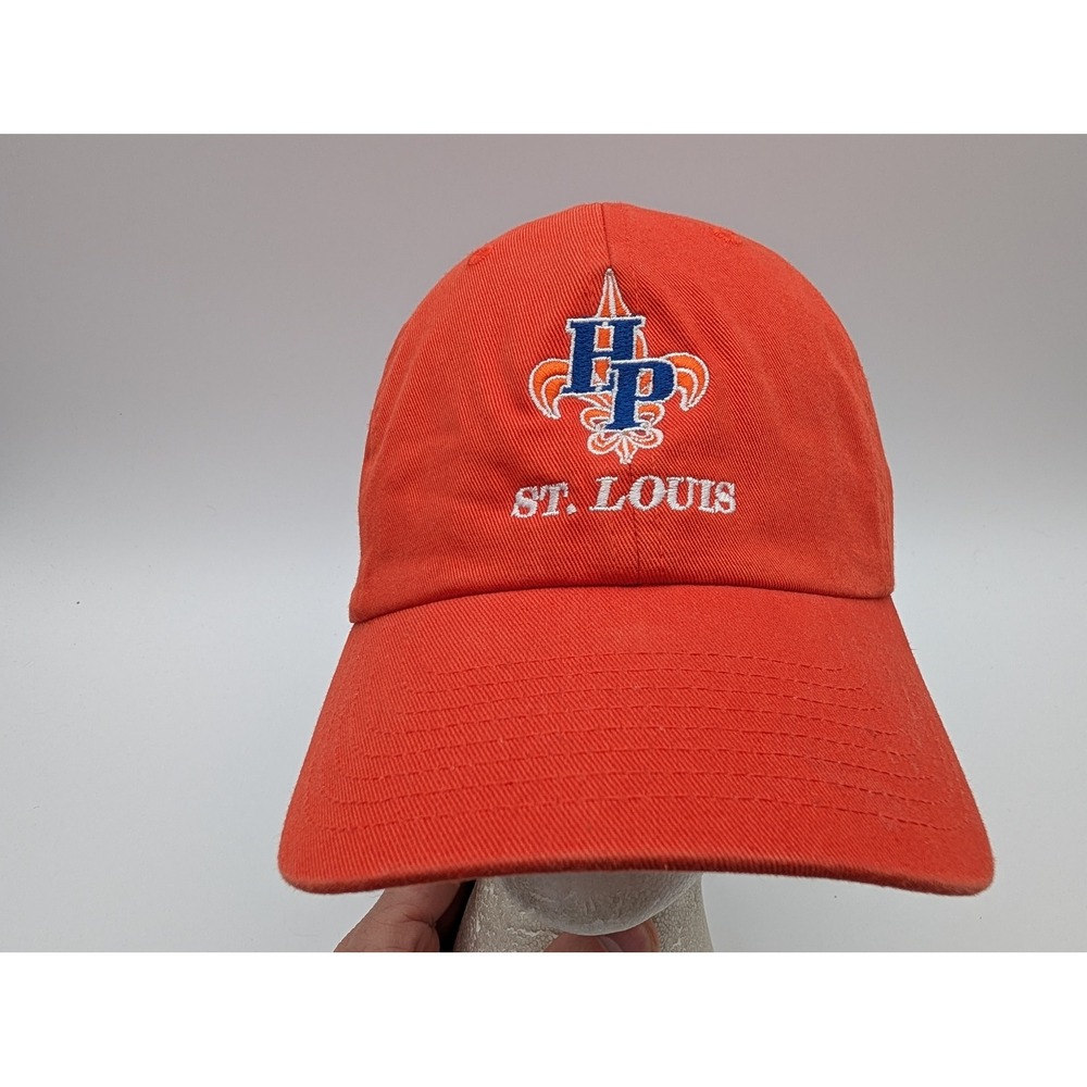 47 Brand St. Louis HP Fleur De Lis Adjustable Strapback Hat Red OSFA